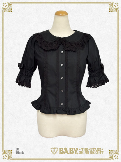 La Petite Fleur５分袖ブラウス