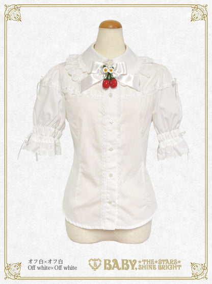 Swinging Strawberry Garden blouse