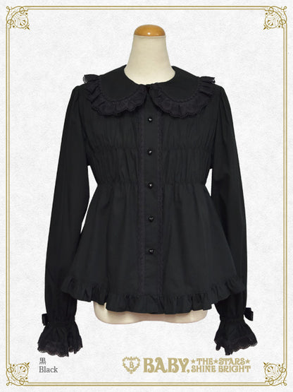ベビードールブラウス