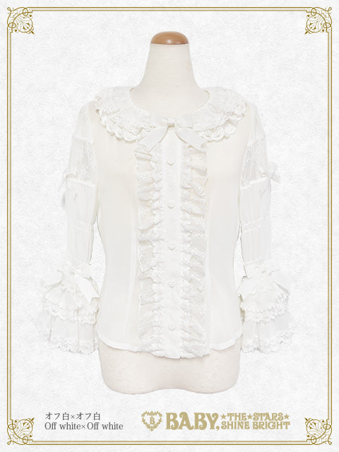 [Pre-order] Pastoral Decoration Palette Blouse