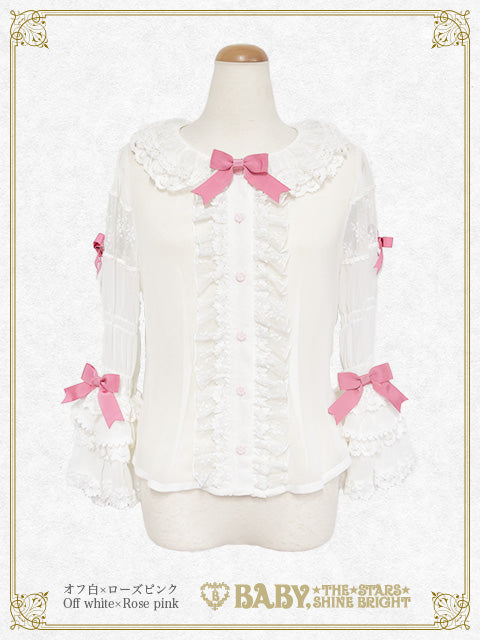 [Pre-order] Pastoral Decoration Palette Blouse