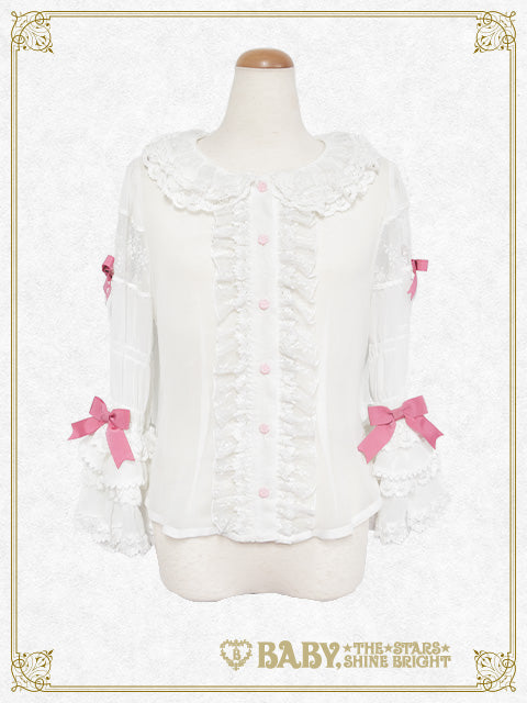 [Pre-order] Pastoral Decoration Palette Blouse