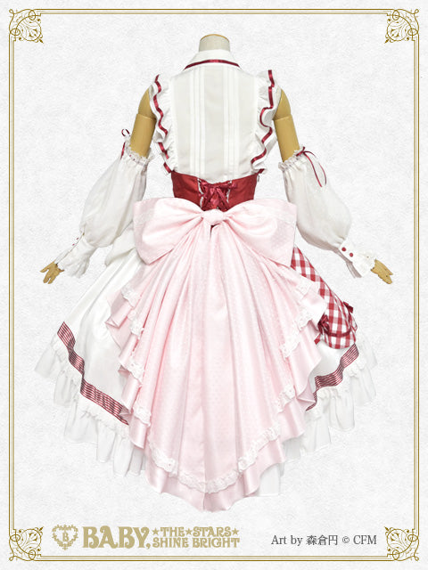 【Japan only】Hatsune Miku Strawberry Dress×BABY THE STARS SHINE BRIGHT collaboration dress set
