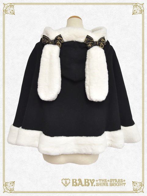 【Build-to-order】Heart Bunny ears fur Cape