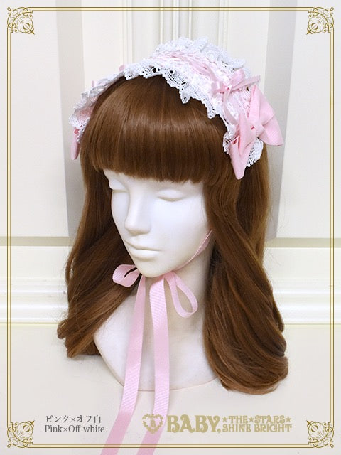 Ladder Lace Spin Doll Headdress (Burberry)