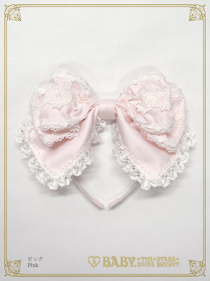 Cameron Head Bow (Cotton satin)