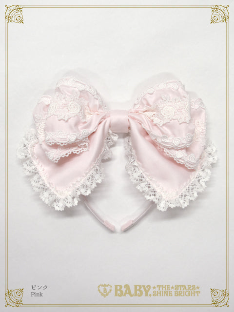 Cameron Head Bow (Cotton satin)