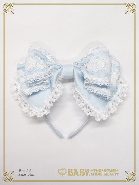 Cameron Head Bow (Cotton satin)