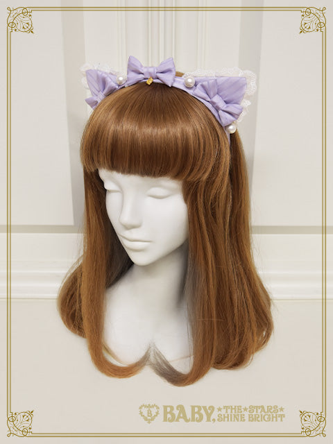 [Pre-order] Little Kitten Luluna Stripe head band