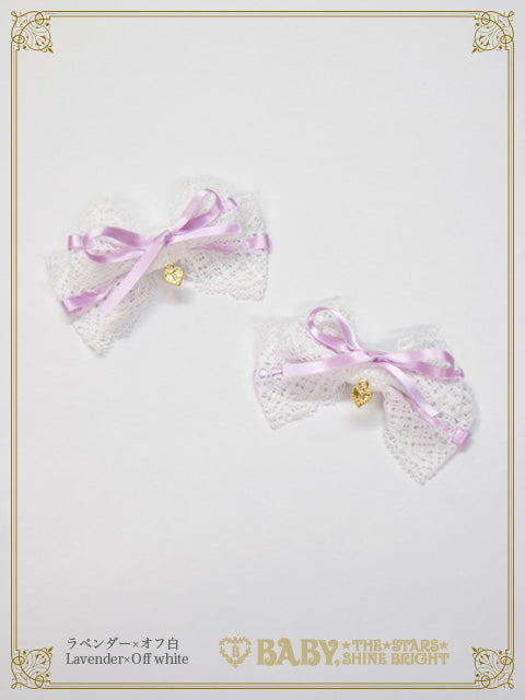 champetre fleurie lace clip