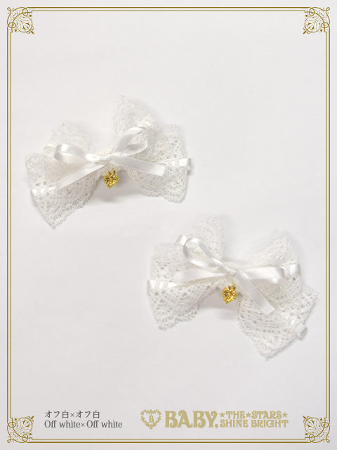 champetre fleurie lace clip