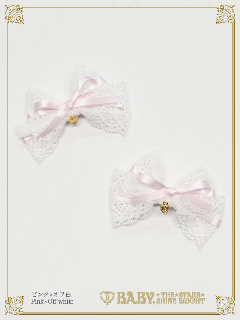 champetre fleurie lace clip