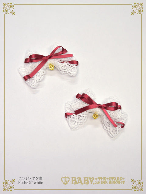 champetre fleurie lace clip