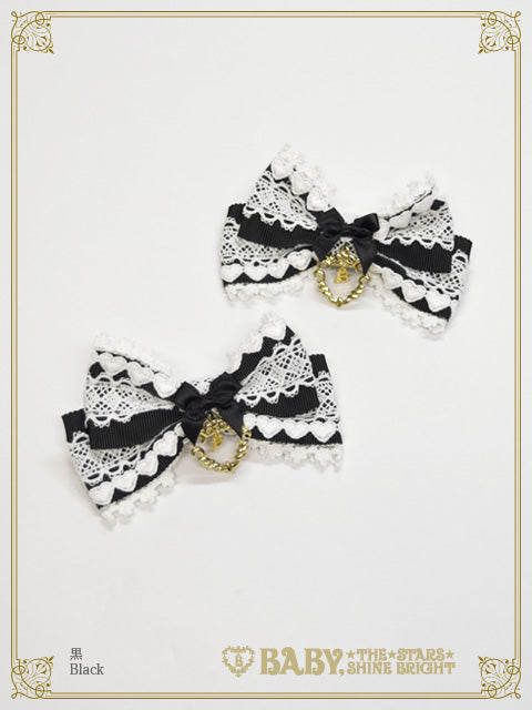 Cherie de Neige ribbon clip