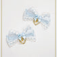 Cherie de Neige ribbon clip