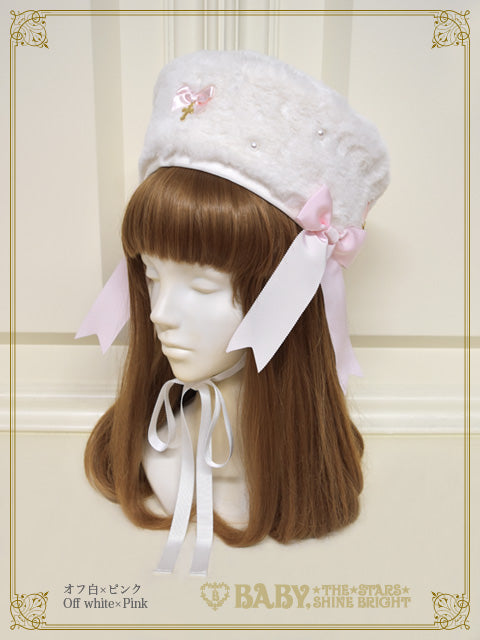 Croix de Noёl Blanche Talk Hat