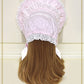 Romantic Rose Half Bonnet (Cotton Satin)