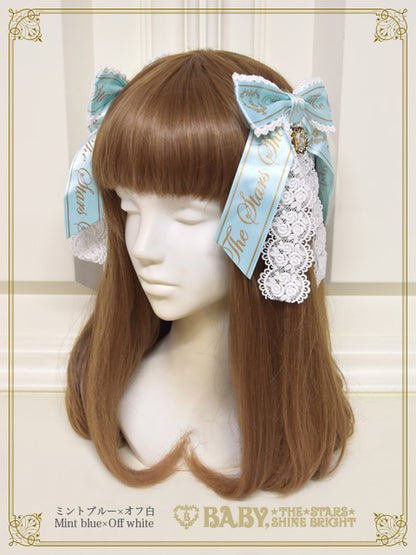 BABY ribbon lace clip