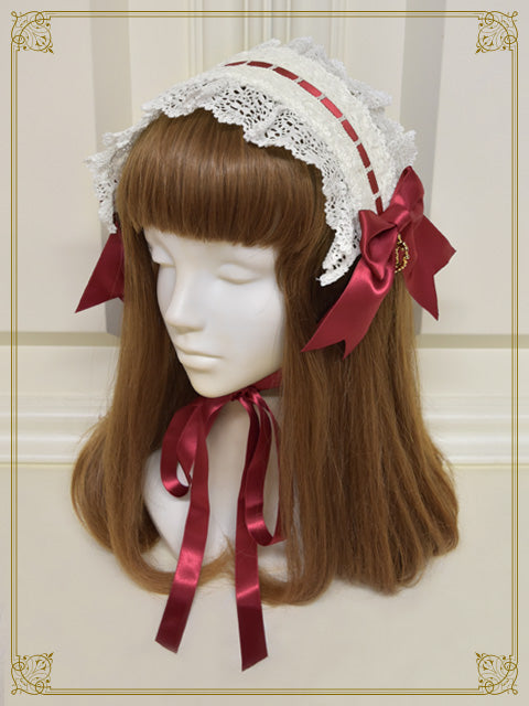 Bouquet Blanc head dress