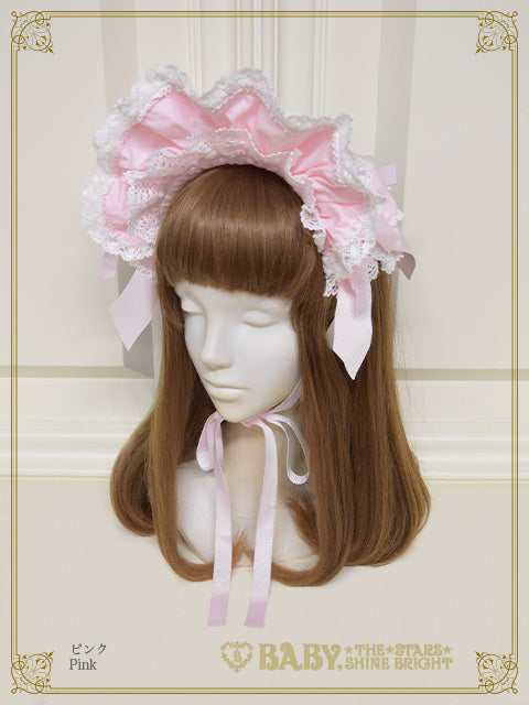 Mignonette Doll frill head dress