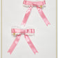 Mignonette Fleurie satin ribbon clip