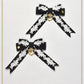 Créme Chantilly Princess ribbon clip