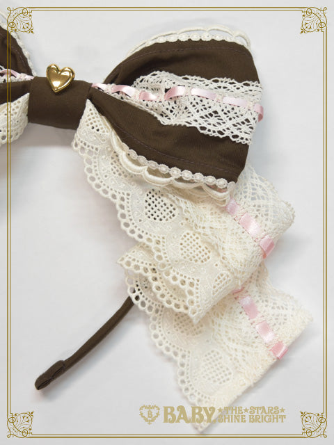 BABY♡petite pátissiére ribbon head bow