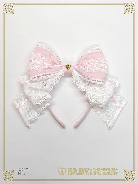BABY♡petite pátissiére ribbon head bow