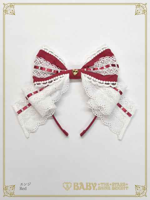 BABY♡petite pátissiére ribbon head bow