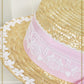 Kumya-chan and swing strawberry boater hat