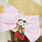 Kumya-chan and swing strawberry boater hat