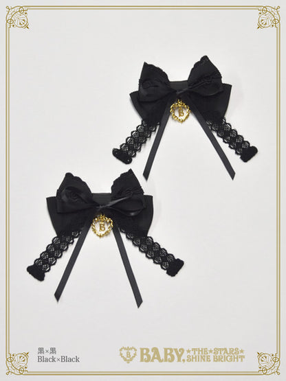 スローモーションブーケグログランリボンクリップ