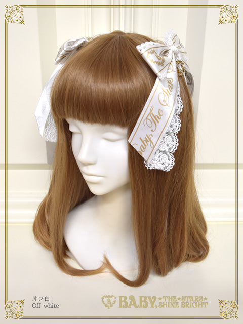 BABY ribbon lace clip