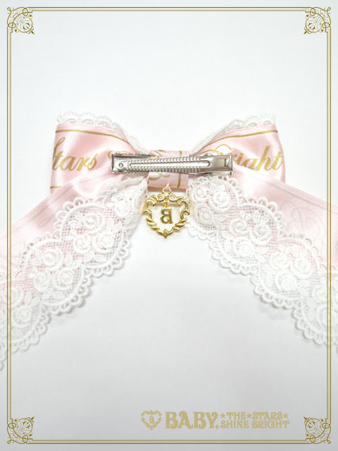 BABY ribbon lace clip