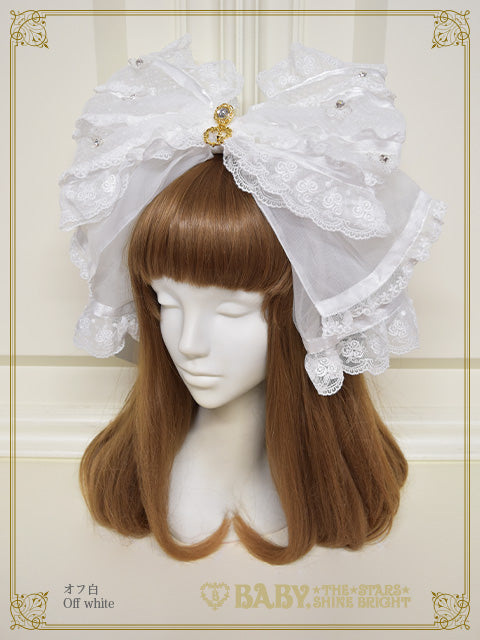 【Build-to-order】 L'Aurore féerique dress head bow