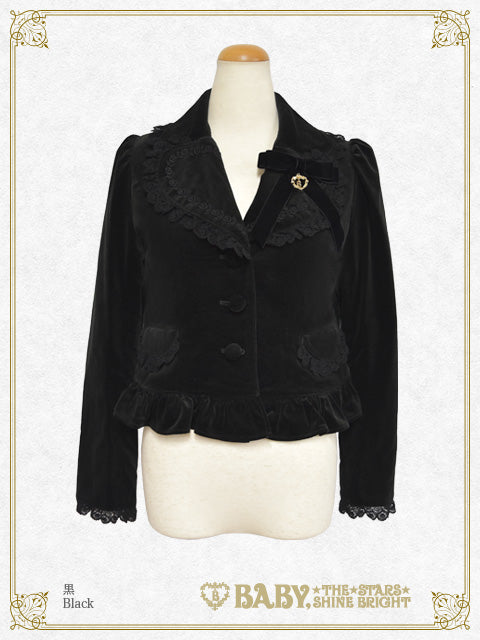 Velveteen Rose Lace Jacket