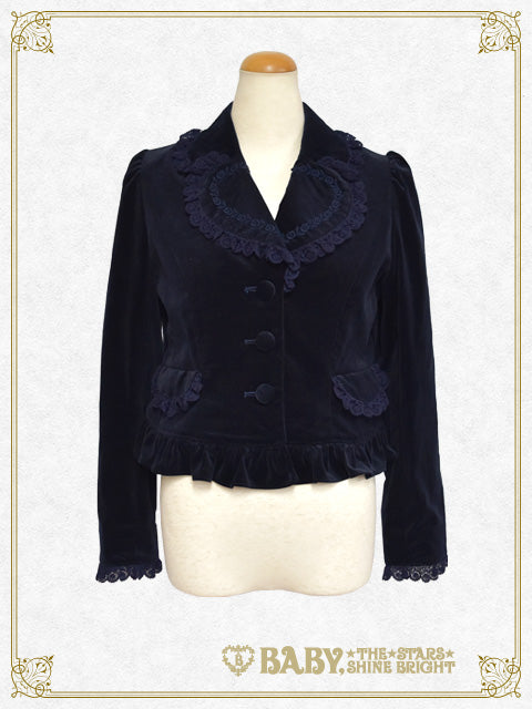 Velveteen Rose Lace Jacket