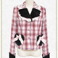 Sweet Wing Tartan Check Jacket