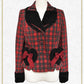 Sweet Wing Tartan Check Jacket