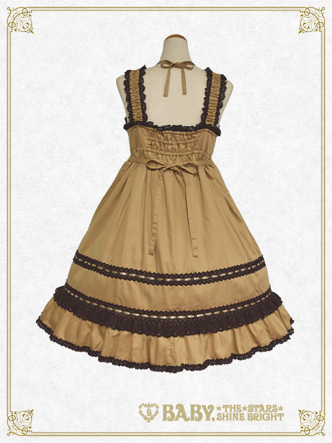 Babydoll jumper skirt & Kumakumya headdress set