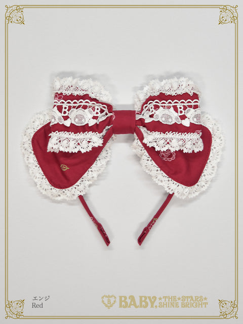   Kumya-chan’s Strawberry Garden Embroidery head bow