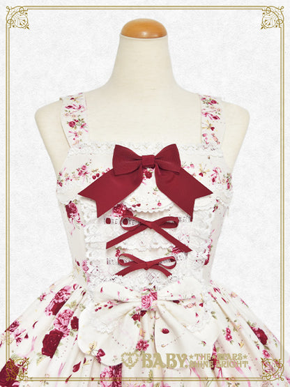 スローモーションブーケ～あの日の私の想い～柄ジャンパースカートⅠ