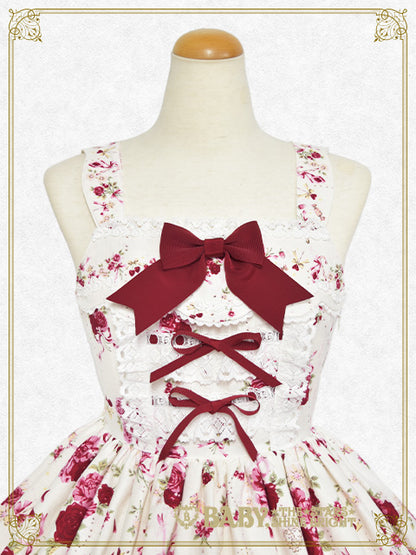 スローモーションブーケ～あの日の私の想い～柄ジャンパースカートⅠ