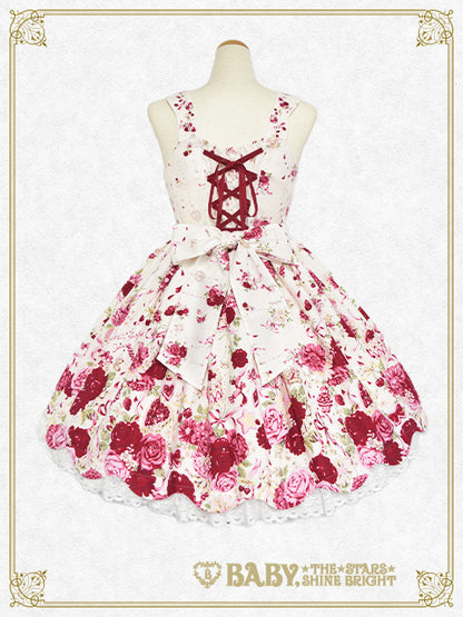 スローモーションブーケ～あの日の私の想い～柄ジャンパースカートⅠ