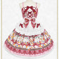 [Pre-order] Pastoral Decoration Palette Apron Jumper Skirt