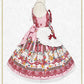 [Pre-order] Pastoral Decoration Palette Apron Jumper Skirt