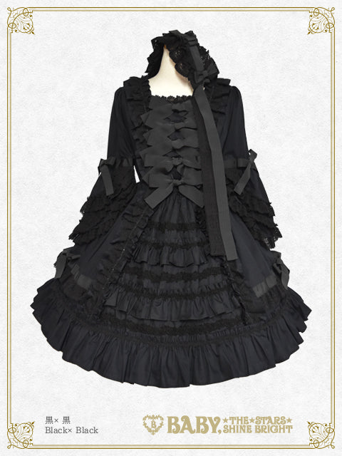 Robe a la Francaise one piece ＆ head dress set