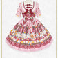 [Pre-order] Pastoral Decoration Palette One piece Dress