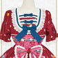 [Pre-order] Pastoral Decoration Palette One piece Dress