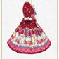 [Pre-order] Pastoral Decoration Palette One piece Dress